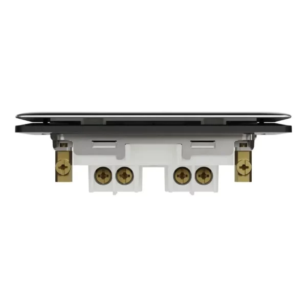 SchneiderSwitch, Unica X, 2 way, 20A, 250V, 1 gang, 2 pole, with LED,Jet Black, NUX31D20N_2_JB - Image 7
