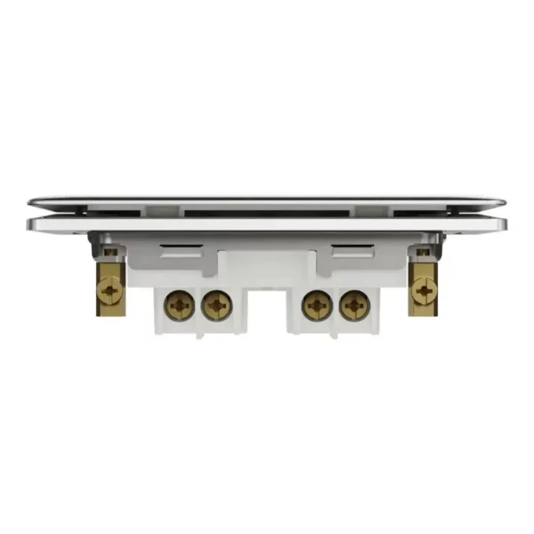 Schneider Switch, Unica X, 2 way, 20A, 250V, 1 gang, 2 pole, with LED, Stainless Steel ,NUX31D20N_2_SS - Image 7