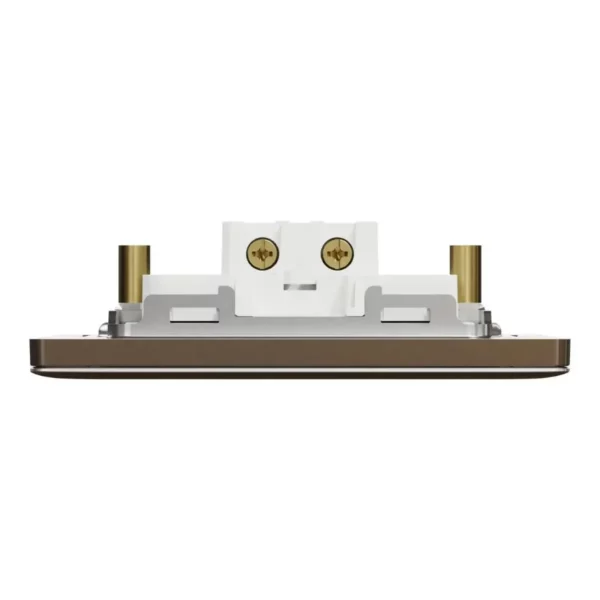 Schneider Switch, Unica X, 20A, 250V, 1 gang, 2 pole, with LED, Dark Bronze, NUX31D20N_DB - Image 6