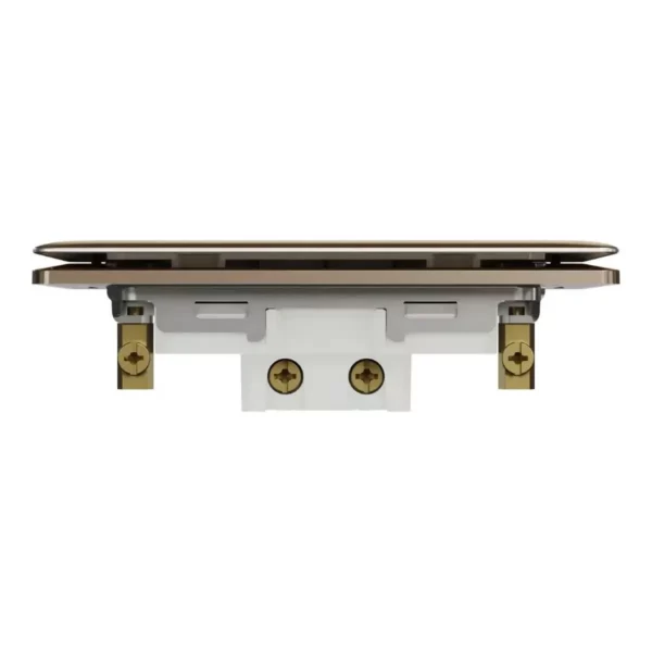 Schneider Switch, Unica X, 20A, 250V, 1 gang, 2 pole, with LED, Dark Bronze, NUX31D20N_DB - Image 7