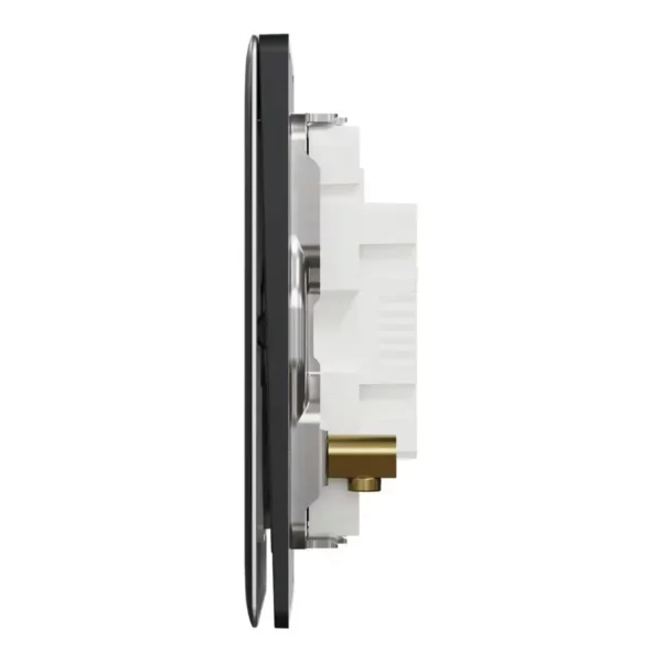 Schneider Switch, Unica X, 20A, 250V, 1 gang, 2 pole, with LED, Dark Grey ,NUX31D20N_DG - Image 4