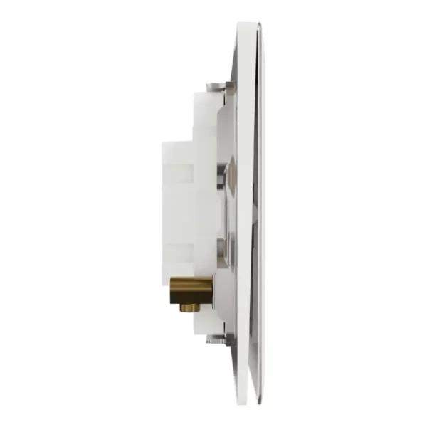 Schneider Switch, Unica X, 20A, 250V, 1 gang, 2 pole, with LED, Painted White ,NUX31D20N_PW - Image 5