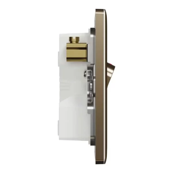 Schneider Switch, Unica X, 32A, 250V, 1 gang, 2 pole, with LED, Antique Bronze ,NUX31D32N_AB - Image 5