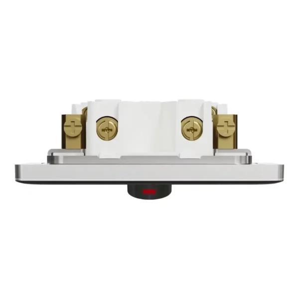 Schneider Switch, Unica X, 32A, 250V, 1 gang, 2 pole, with LED, Stainless Steel, NUX31D32N_SS - Image 6