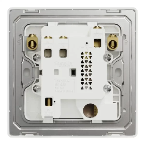 Schneider Fuse connection unit, Unica X, 13A, 250V, 1 gang, 2 pole, with flex outlet, Dark Bronze ,NUX31DFSG_DB - Image 3