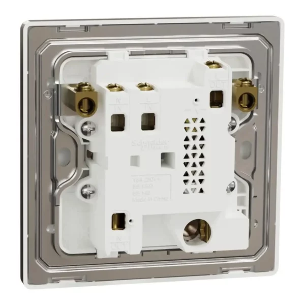 Schneider Fuse connection unit, Unica X, 13A, 250V, 1 gang, 2 pole, with flex outlet, Dark Bronze ,NUX31DFSG_DB - Image 8