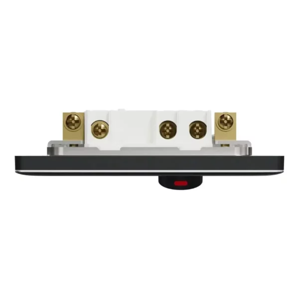 Schneider Fuse connection unit, Unica X, 13A, 250V, 1 gang, 2 pole, with flex outlet, LED, Dark Grey ,NUX31DFSGN_DG - Image 6