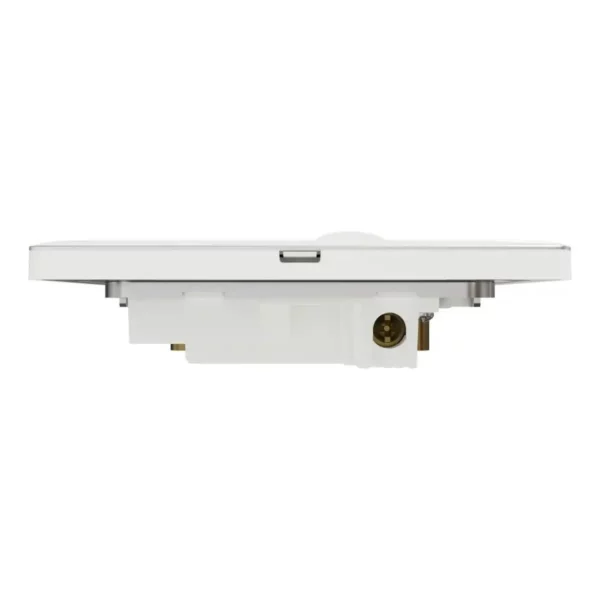 Schneider Fuse connection unit, Unica X, 13A, 250V, 1 gang, 2 pole, with flex outlet, LED, Painted White ,NUX31DFSGN_PW - Image 7