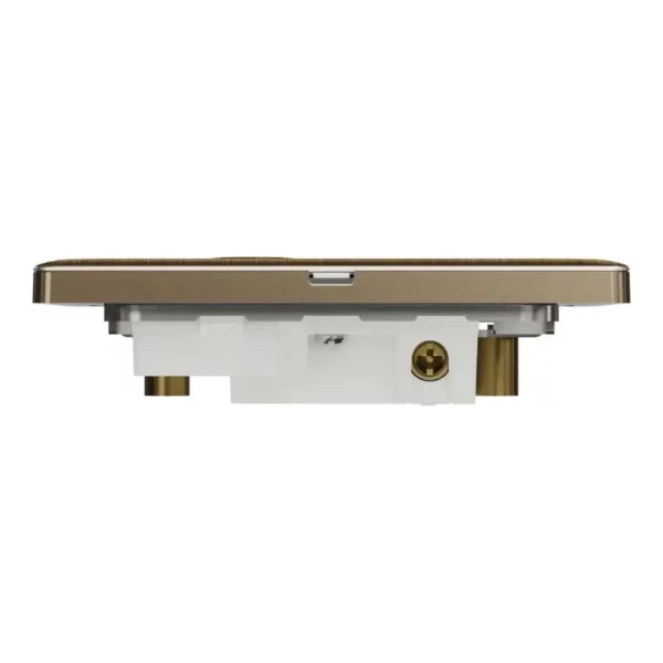 Schneider Fuse connection unit, Unica X, 13A, 250V, 1 gang, with flex outlet, Antique Bronze, NUX31FSG_AB - Image 7