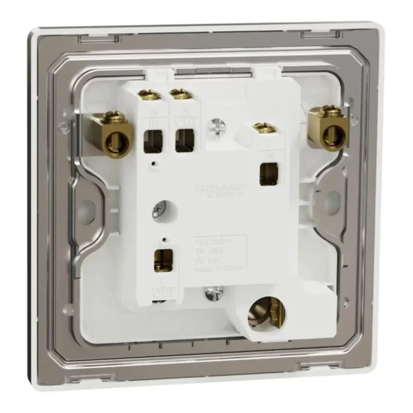 Schneider Fuse connection unit, Unica X, 13A, 250V, 1 gang, with flex outlet, Antique Bronze, NUX31FSG_AB - Image 8