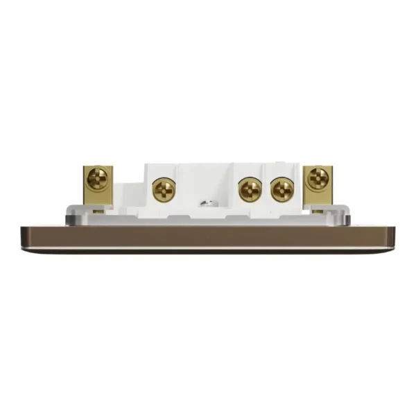Schneider Fuse connection unit, Unica X, 13A, 250V, 1 gang, with flex outlet, Dark Bronze, NUX31FSG_DB - Image 6