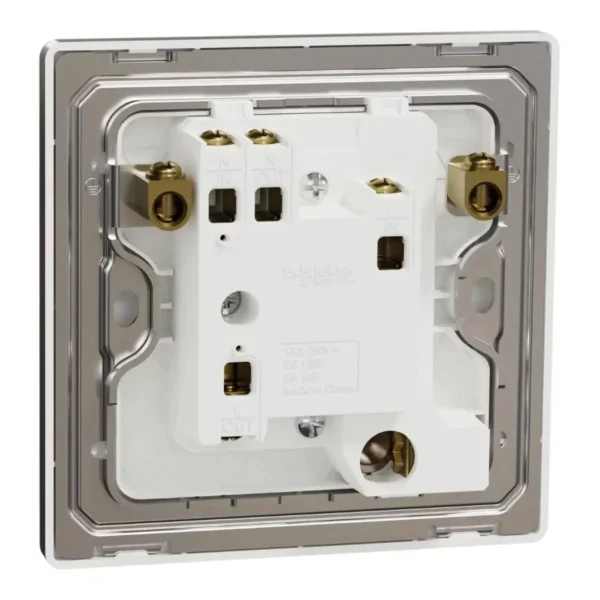 Schneider Fuse connection unit, Unica X, 13A, 250V, 1 gang, with flex outlet, Dark Bronze, NUX31FSG_DB - Image 8