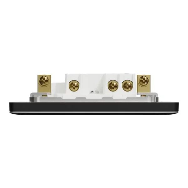 Schneider Fuse connection unit, Unica X, 13A, 250V, 1 gang, with flex outlet,Jet Black, NUX31FSG_JB - Image 6