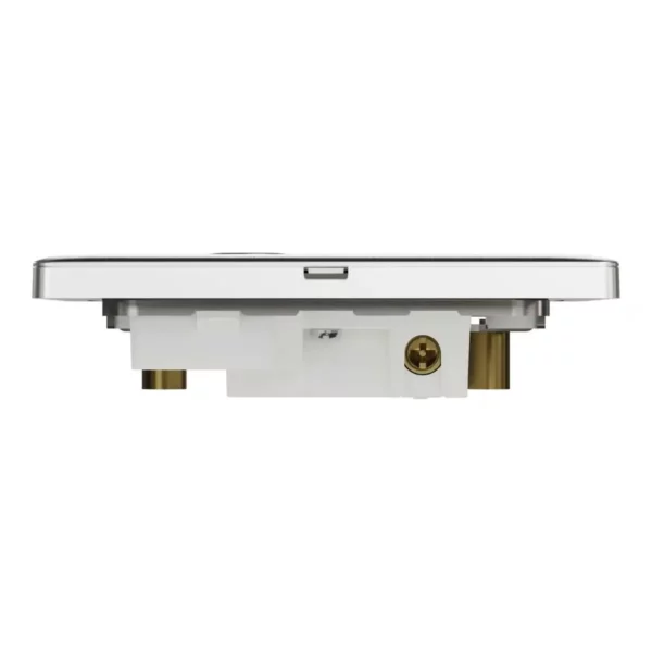Schneider Fuse connection unit, Unica X, 13A, 250V, 1 gang, with flex outlet, Stainless Steel ,NUX31FSG_SS - Image 7