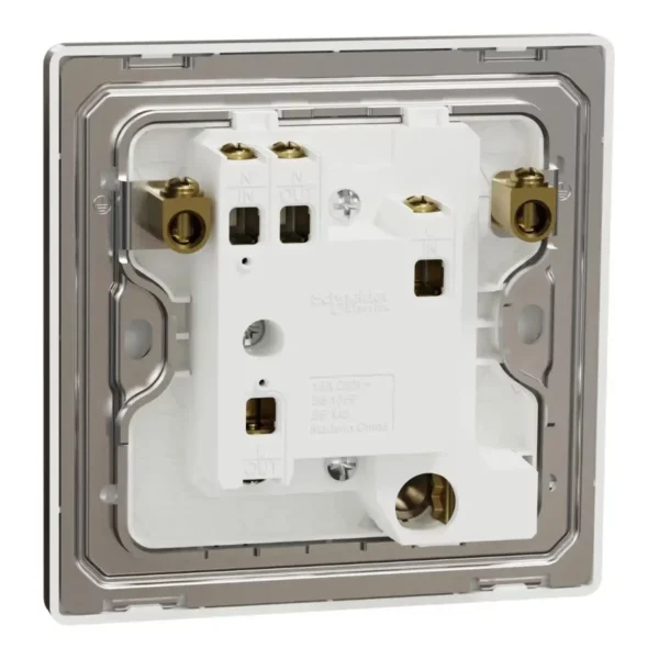 Schneider Fuse connection unit, Unica X, 13A, 250V, 1 gang, with flex outlet, LED, Antique Bronze ,NUX31FSGN_AB - Image 8