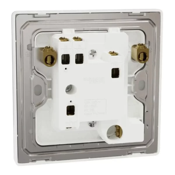 Schneider Fuse connection unit, Unica X, 13A, 250V, 1 gang, with flex outlet, LED, Painted White, NUX31FSGN_PW - Image 8