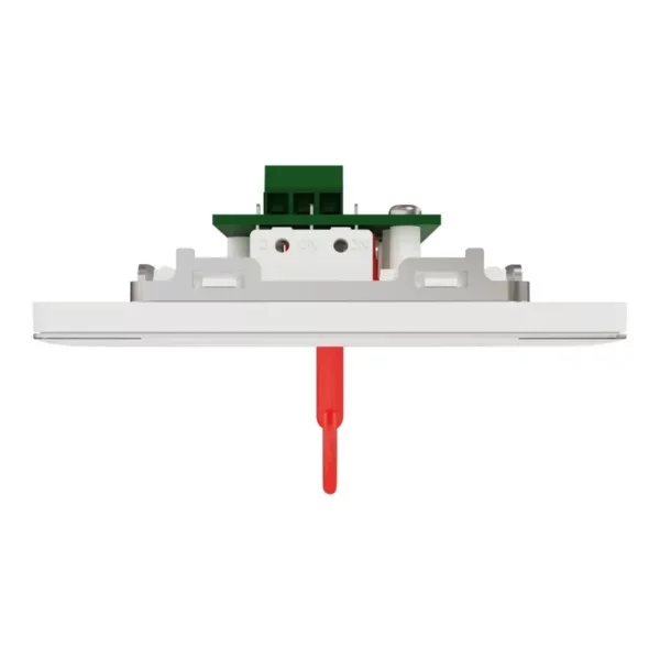 Schneider Panic button switch, Unica X, with Key Reset, Painted White ,NUX31KPB_PW - Image 6