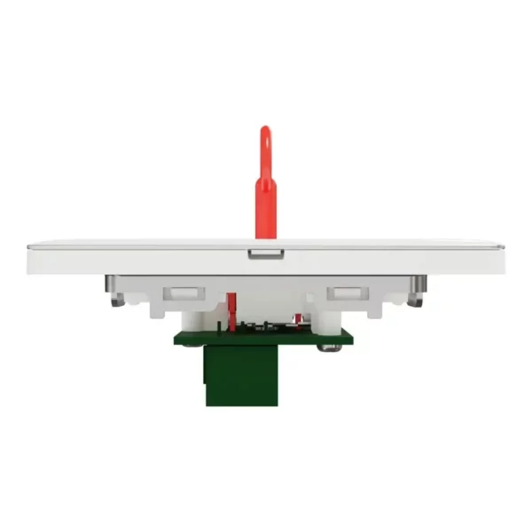 Schneider Panic button switch, Unica X, with Key Reset, Painted White ,NUX31KPB_PW - Image 7