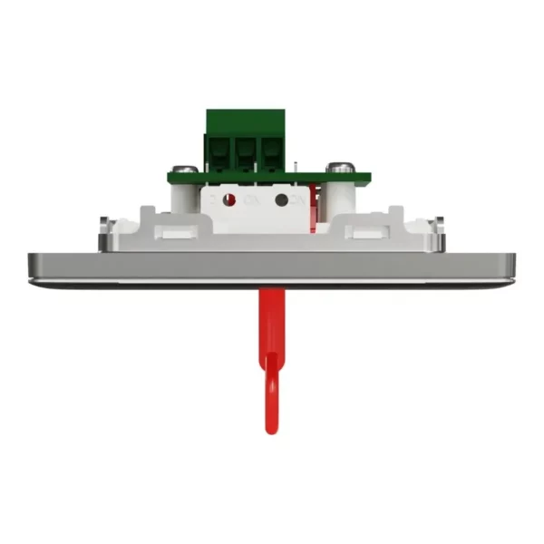 Schneider Panic button switch, Unica X, with Key Reset, Stainless Steel ,NUX31KPB_SS - Image 6