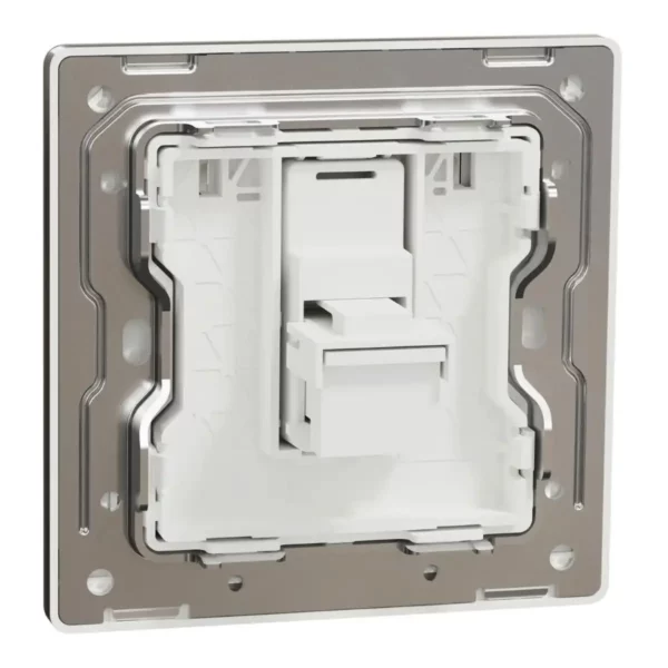 Schneider Telephone socket, Unica X, 1 gang, shuttered, Antique Bronze ,NUX31RJ4_AB - Image 8