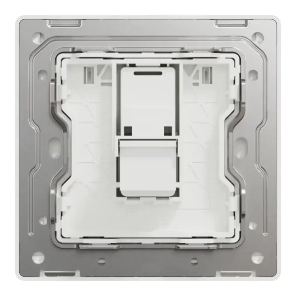 Schneider Telephone socket, Unica X, 1 gang, shuttered, Dark Grey ,NUX31RJ4_DG - Image 3