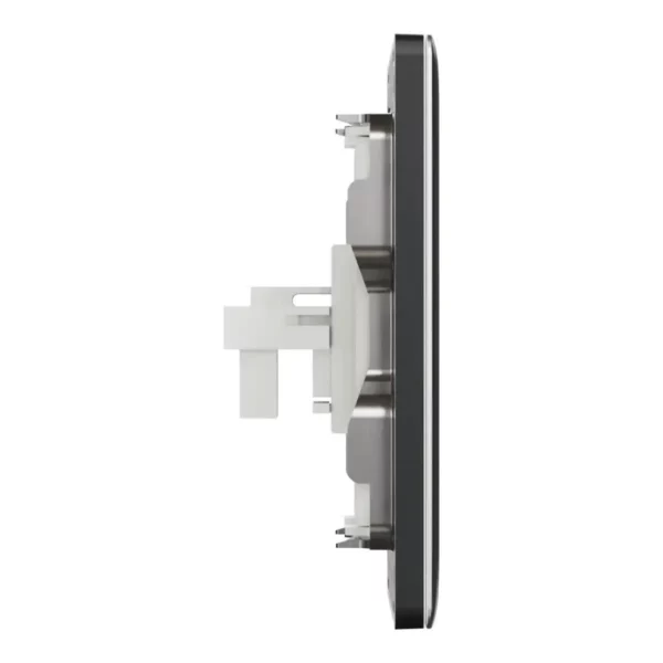 Schneider Telephone socket, Unica X, 1 gang, shuttered, Dark Grey ,NUX31RJ4_DG - Image 5