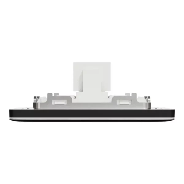 Schneider Telephone socket, Unica X, 1 gang, shuttered,Jet Black ,NUX31RJ4_JB - Image 6