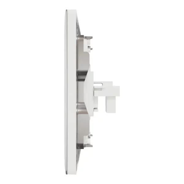 Schneider Telephone socket, Unica X, 1 gang, shuttered, Painted White ,NUX31RJ4_PW - Image 4