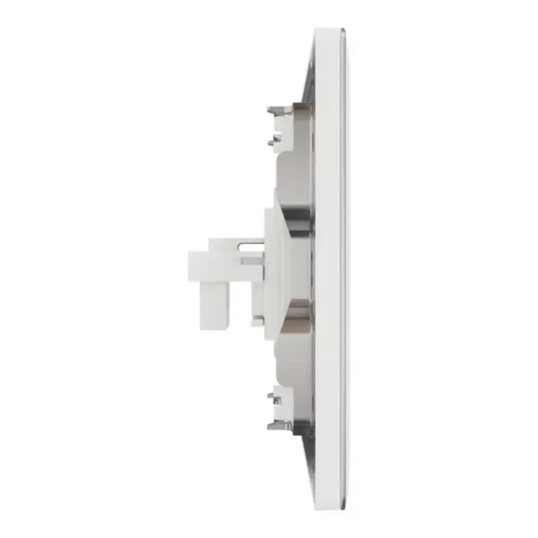 Schneider Telephone socket, Unica X, 1 gang, shuttered, Painted White ,NUX31RJ4_PW - Image 5