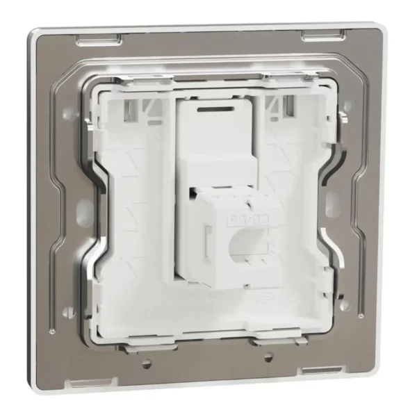 Schneider Data socket, Unica X, 1 gang, RJ45, Cat6, shuttered, Stainless Steel ,NUX31RJ6_SS - Image 8