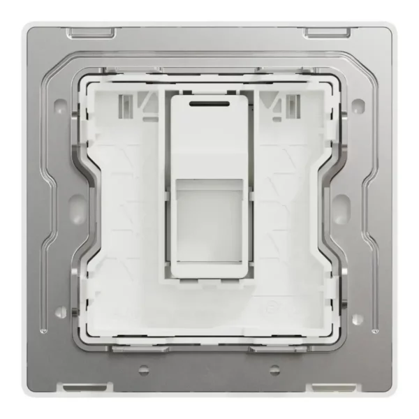 Schneider Central plate, Unica, for RJ45, 1 gang, with shutter, Antique Bronze, NUX31RJ_AB - Image 3