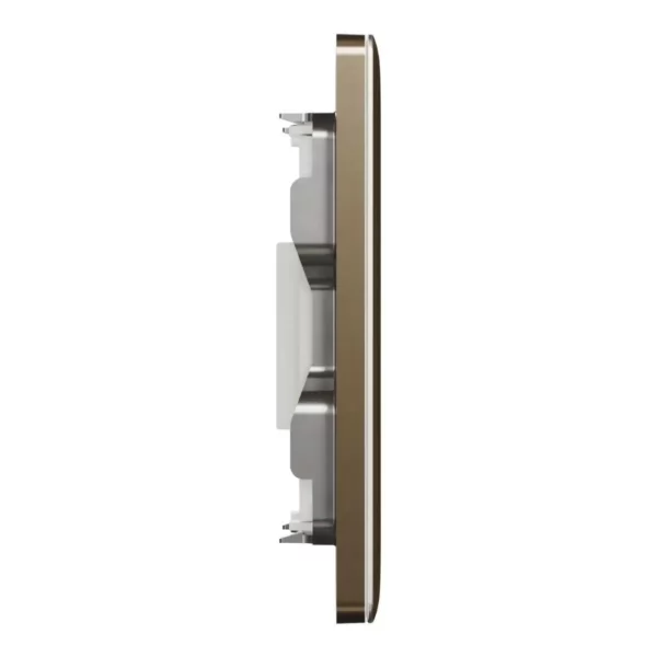 Schneider Central plate, Unica, for RJ45, 1 gang, with shutter, Antique Bronze, NUX31RJ_AB - Image 5