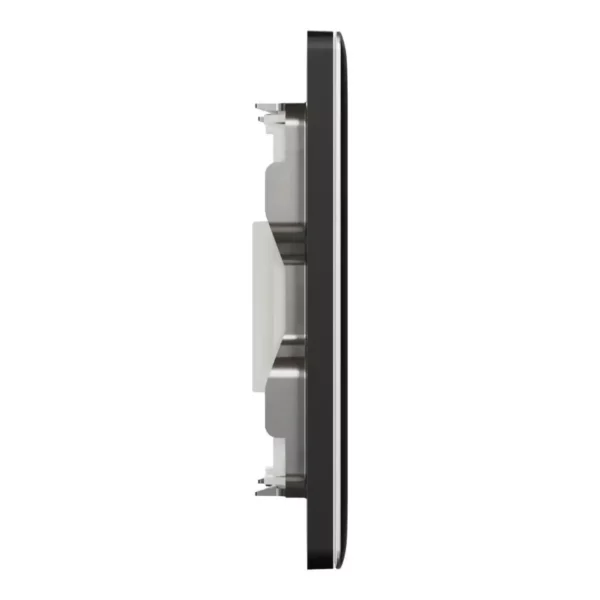 Schneider Central plate, Unica, for RJ45, 1 gang, with shutter,Jet Black ,NUX31RJ_JB - Image 5