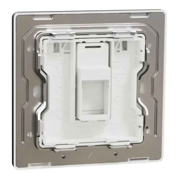 Schneider Central plate, Unica, for RJ45, 1 gang, with shutter,Jet Black ,NUX31RJ_JB - Image 8