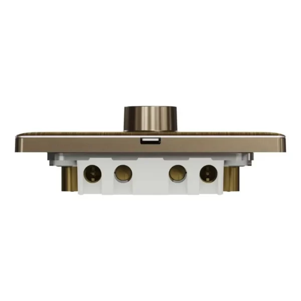 Schneider Connection unit, Unica X, 25A, 250V, 1 gang, with flex outlet, Antique Bronze ,NUX31TB_AB - Image 7