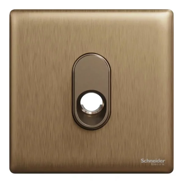 Schneider Connection unit, Unica X, 25A, 250V, 1 gang, with flex outlet, Dark Bronze ,NUX31TB_DB - Image 2