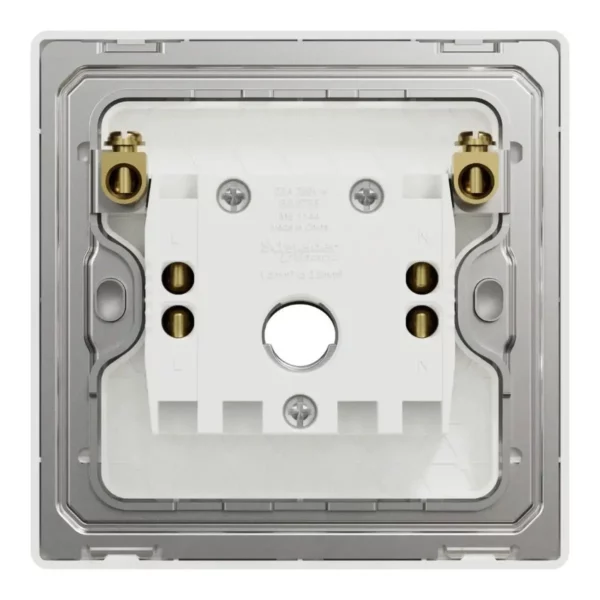 Schneider Connection unit, Unica X, 25A, 250V, 1 gang, with flex outlet, Dark Bronze ,NUX31TB_DB - Image 3