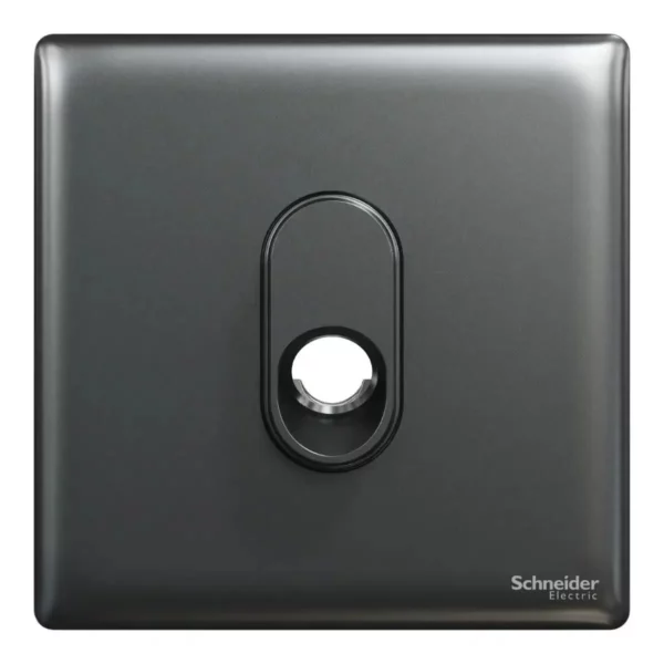 Schneider Connection unit, Unica X, 25A, 250V, 1 gang, with flex outlet, Dark Grey ,NUX31TB_DG - Image 2