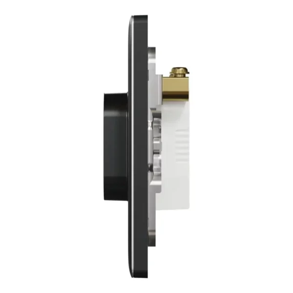 Schneider Connection unit, Unica X, 25A, 250V, 1 gang, with flex outlet, Dark Grey ,NUX31TB_DG - Image 4