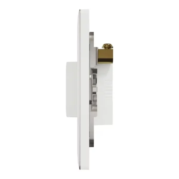 Schneider Connection unit, Unica X, 25A, 250V, 1 gang, with flex outlet, Painted White ,NUX31TB_PW - Image 4