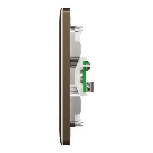 Schneider TV socket, Unica X, 1 gang, 75Ohm, 5-860MHz, Antique Bronze ,NUX31TV_AB - Image 4