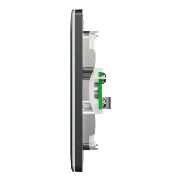 Schneider TV socket, Unica X, 1 gang, 75Ohm, 5-860MHz, Dark Grey ,NUX31TV_DG - Image 4