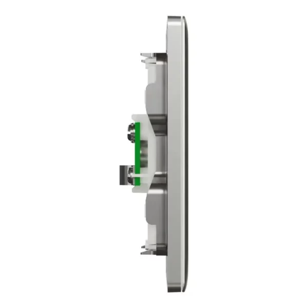 Schneider TV socket, Unica X, 1 gang, 75Ohm, 5-860MHz, Stainless Steel ,NUX31TV_SS - Image 5