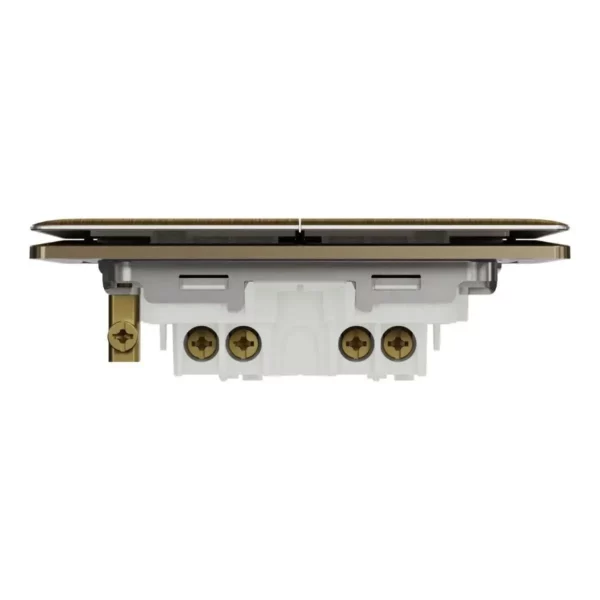 Schneider Switch, Unica X, 1 way, 16AX, 250V, 2 gangs, Antique Bronze ,NUX32_1_AB - Image 7