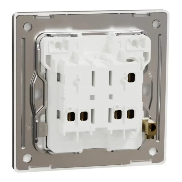 Schneider Switch, Unica X, 1 way, 16AX, 250V, 2 gangs, Dark Bronze ,NUX32_1_DB - Image 8