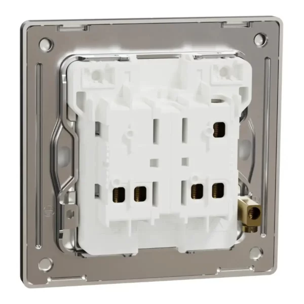 Schneider Switch, Unica X, 1 way, 16AX, 250V, 2 gangs, Dark Grey ,NUX32_1_DG - Image 8