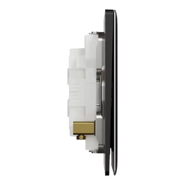 Schneider Switch, Unica X, 1 way, 16AX, 250V, 2 gangs,Jet Black ,NUX32_1_JB - Image 5