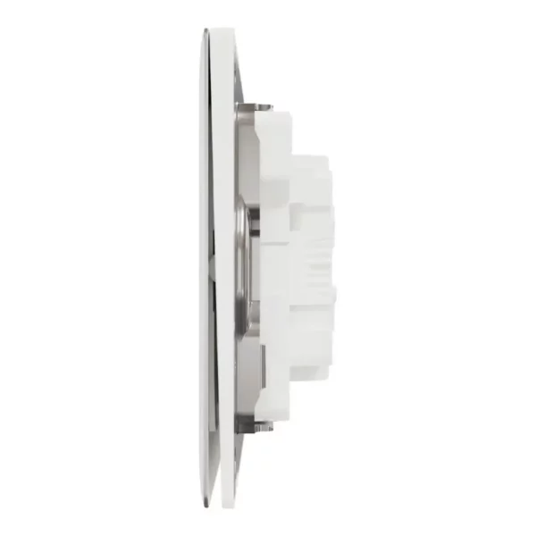 Schneider Switch, Unica X, 1 way, 16AX, 250V, 2 gangs, Painted White ,NUX32_1_PW - Image 4