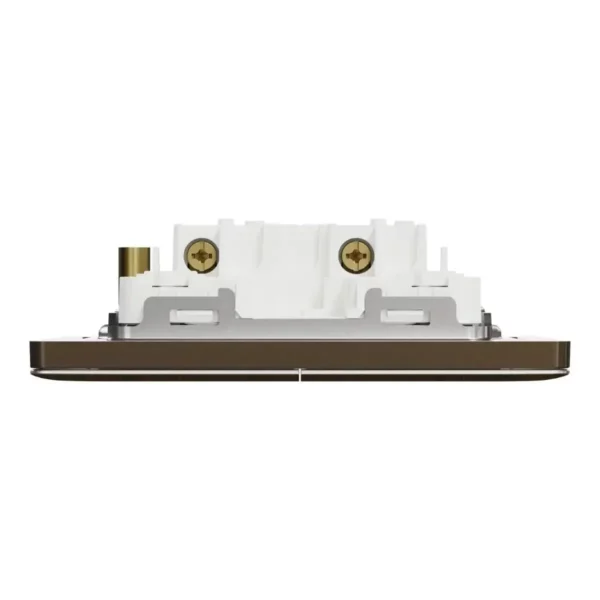 Schneider Switch, Unica X, 1 way, 16AX, 250V, 2 gangs, with LED, Antique Bronze ,NUX32_1N_AB - Image 6