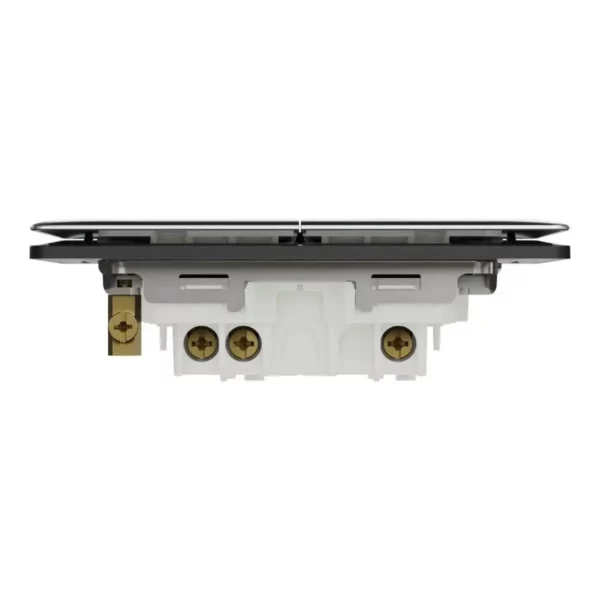 Schneider Switch, Unica X, 1 way, 16AX, 250V, 2 gangs, with LED, Dark Grey ,NUX32_1N_DG - Image 7
